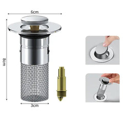 Stainless Steel Sink Drain Filter Stopper