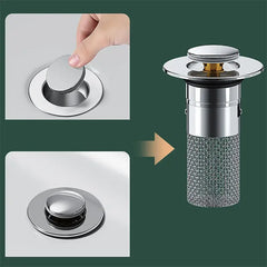 Stainless Steel Sink Drain Filter Stopper