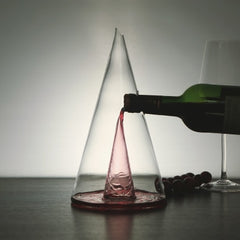 Unique's Transparent Wine Decanter