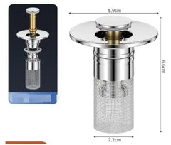 Stainless Steel Sink Drain Filter Stopper