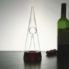 Unique's Transparent Wine Decanter